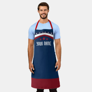Grill Like a Patriot: American Flag GRILLEN Schürze