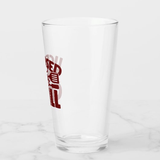 Grill-Lizenz Glas (Links)