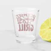 Grill-Lizenz Schnapsglas (Rückseite)