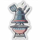 Grill Master Aufkleber | BBQ Pitmaster Dekor (Vorderseite)