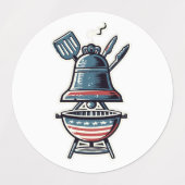 Grill Master Aufkleber | BBQ Pitmaster Dekor (Design 2)