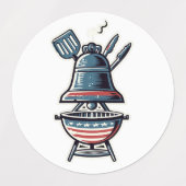 Grill Master Aufkleber | BBQ Pitmaster Dekor (Design 1)