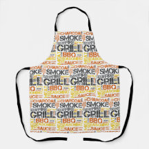 Grill Master BBQ-Typografie