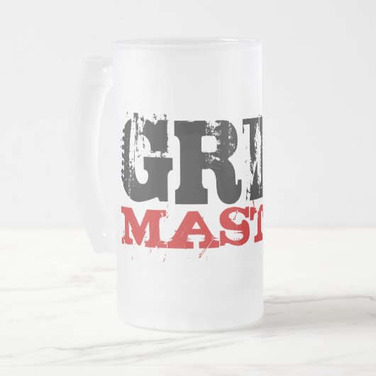 Grill Master Beer Tasse (Vorderseite Links)