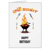 Grill Master Birthday (Vorne)