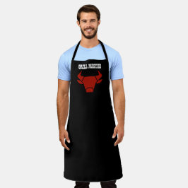 Grill Master Black Bull Head Schürze