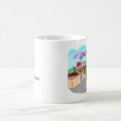 Grill Master Cartoon Kaffeetasse (Mittel)