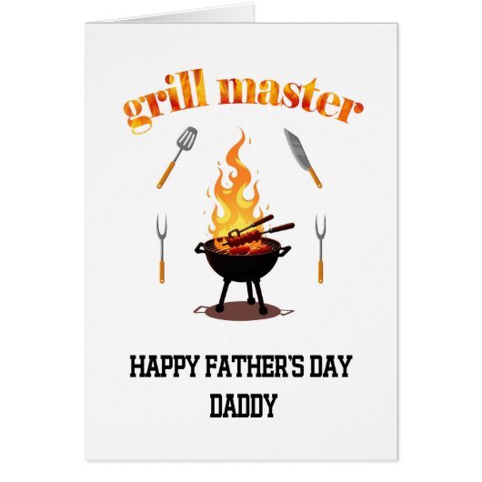Grill Master Daddy Vathers Day (Vorne)