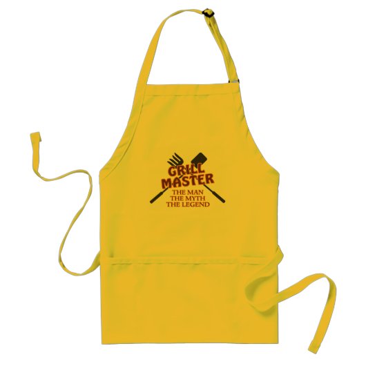 GRILL MASTER - DER MANN DER MYTH DER LEGENDE SCHÜRZE (Vorne)