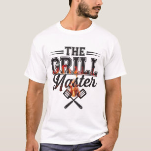 Grill Master - Design des fetten GRILLEN-T - Shirt