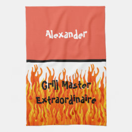 Grill Master Extraordinaire Geschirrtuch