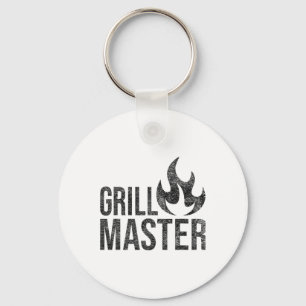 Grill Master Flame Byrbecue Grillen Smoke Char Ope Schlüsselanhänger