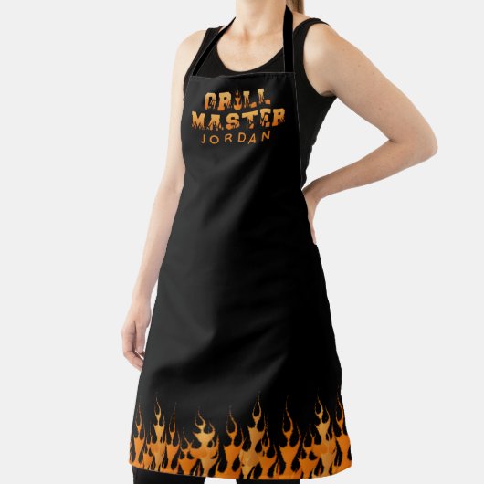 GRILL MASTER Flames Personalisiert Schürze (InSitu)