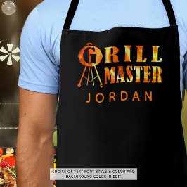 GRILL MASTER Flames Personalisiert Schürze