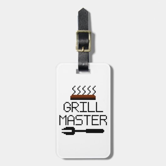 GRILL MASTER GEPÄCKANHÄNGER (Vorderseite vertikal)