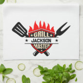 Grill Master Geschirrtuch (Gefaltet)