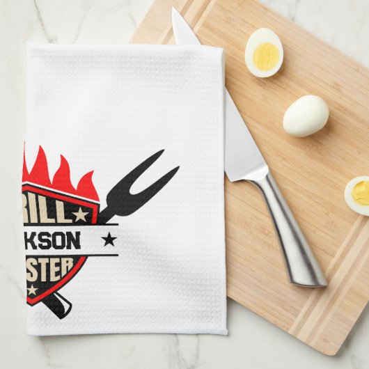 Grill Master Geschirrtuch (Viertel Falte)