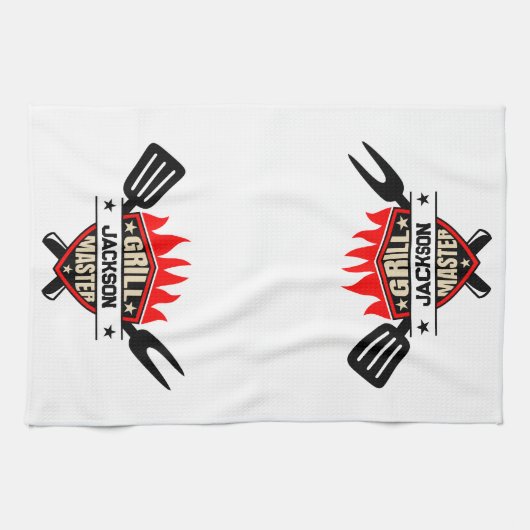 Grill Master Geschirrtuch (Horizontal)
