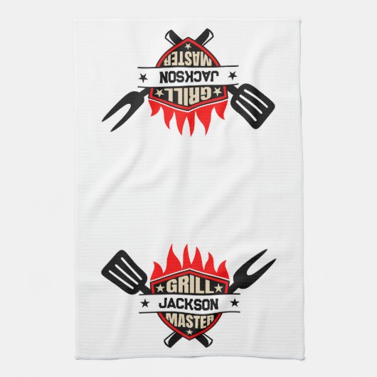 Grill Master Geschirrtuch (Vertikal)