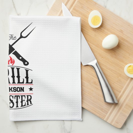 Grill Master Geschirrtuch (Viertel Falte)