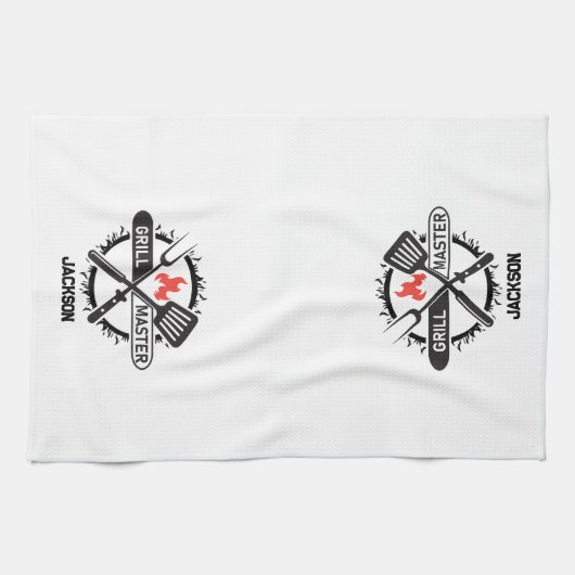 Grill Master Geschirrtuch (Horizontal)