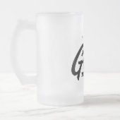 Grill Master Glasbierstein Tasse für GRILLEN Koch (Links)