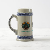 G'rill Master GRILLEN Griller Fun Puff Bierglas (Links)