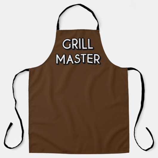 Grill Master GRILLEN Schürze (Vorderseite)
