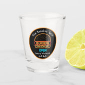 Grill Master Grilling Sholling Trinkbehälter Schnapsglas (Vorderseite)