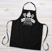 Grill Master Husband Black Schürze