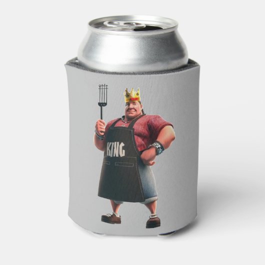 Grill Master King of the Grill Can Cooler Dosenkühler (Kanne Rückseite)