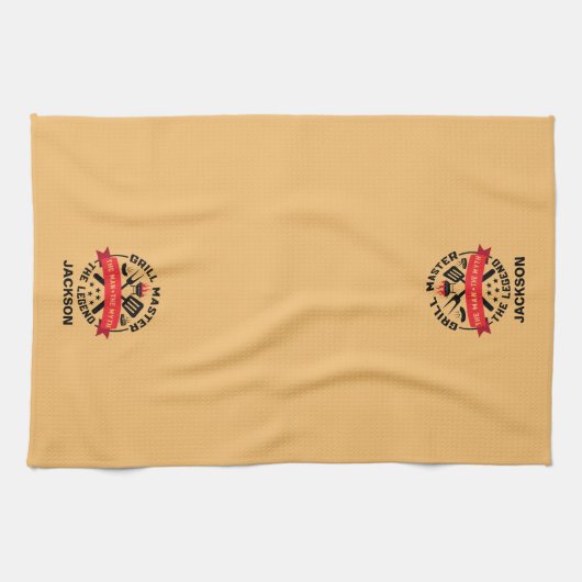 Grill Master Legende Geschirrtuch (Horizontal)