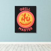 GRILL MASTER LEINWANDDRUCK (Insitu (Holzboden))