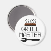 GRILL MASTER MAGNET (Vorderseite/Rückseite)