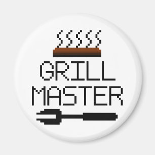 GRILL MASTER MAGNET