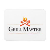 Grill Master Magnet (Horizontal)