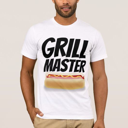 GRILL MASTER Men's Summer T - Shirt (Vorderseite)