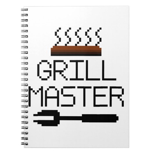 GRILL MASTER NOTIZBLOCK (Vorderseite)