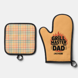 Grill Master Ofenhandschuh & Topflappen-Set