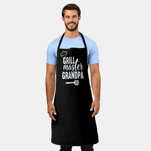 Grill Master Opa All-over-Print-Schürze Schürze (Getragen)
