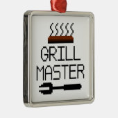 GRILL MASTER ORNAMENT AUS METALL (Rechts)