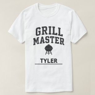 Grill Master Personalisierte GRILLEN T-Shirt