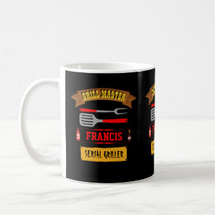 Grill Master personalisierter Schlamm mit bearbeit Kaffeetasse