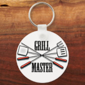 Grill Master Schlüsselanhänger (Vorderseite)