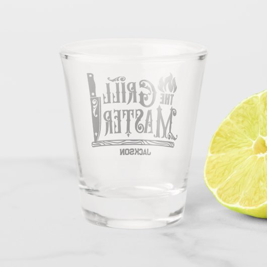 Grill Master Schnapsglas (Rückseite)
