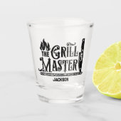 Grill Master Schnapsglas (Vorderseite)