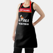 Grill Master Schürze - Personalisierter Name BBQ K (InSitu)