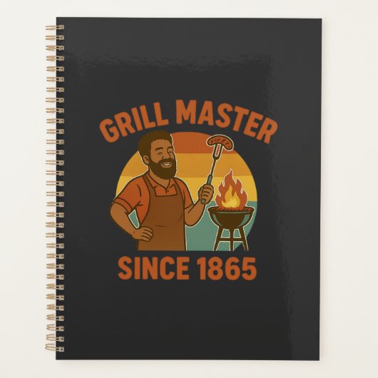 Grill Master seit 1865 GRILLEN Erbe Planer (Vorderseite)