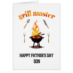 Grill Master Son Vathers Day