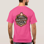 Grill Master Summer Vater T-Shirt (Rückseite)
